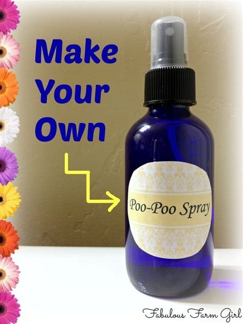 Poo-Poo Spray | Fabulous Farm Girl