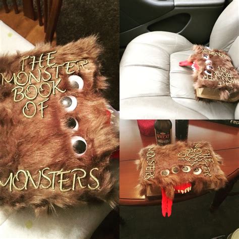 DIY monster book from Harry Potter #harrypotter #diy #monsterbook