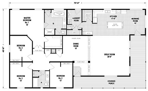 Triple Wide Mobile Home Floor Plans Luxury Triple Wide Mobile Homes - New Home Plans Design
