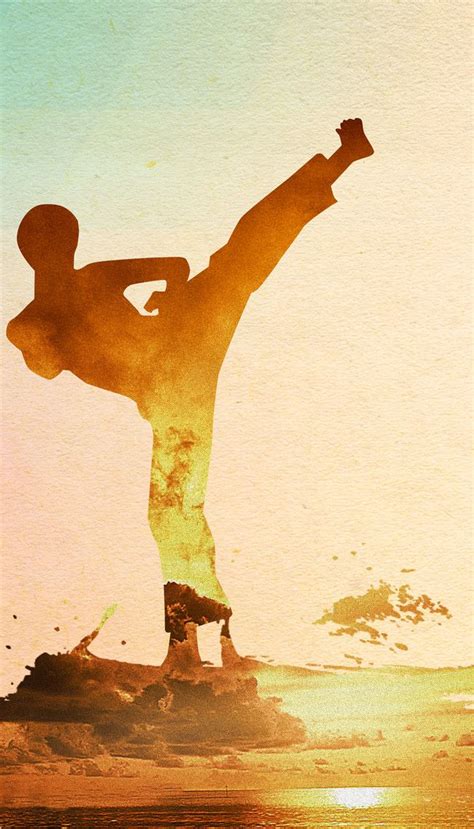 Taekwondo kung fu poster background | Kyokushin karate, Taekwondo, Kung fu