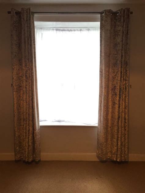 Velvet gold curtains | in Redland, Bristol | Gumtree