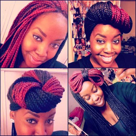 Two Toned Box Braids - Black Hair Information