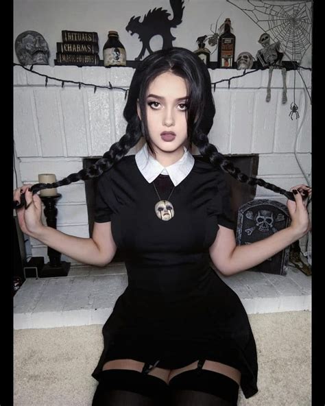 Wednesday Addams by CandyLion | Wednesday costume, Alternative ...