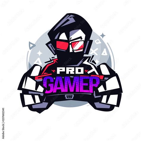 Pro Gamer. Gamer logo - vector Stock Vector | Adobe Stock