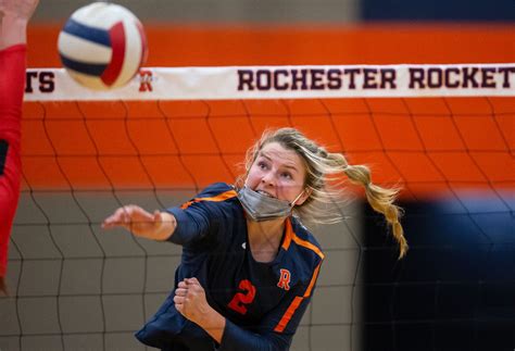 Rochester's Grace Petty: Large School Volleyball Player of the Year