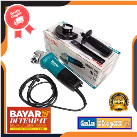 Jual Mesin Gerinda Tangan MAKITA M9513B ANGLE GRINDER 4 Inch Murah ...