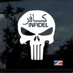Punisher Skull Infide Window Decal Sticker For Cars And Trucks | Custom Made In the USA | Fast ...