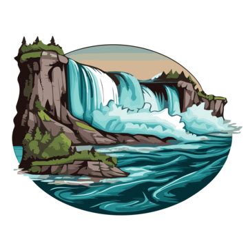 Niagara Falls River Destination Flow Photo Background And Picture For Free Download - Pngtree