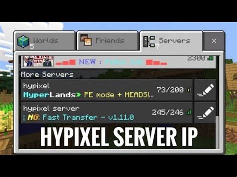 hypixel bedrock for free - YouTube