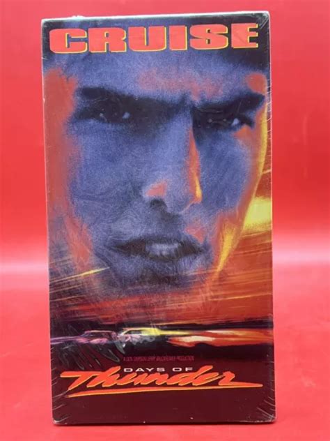 DAYS OF THUNDER (VHS, 1991, Paramount Presentations) New/Sealed $10.13 ...