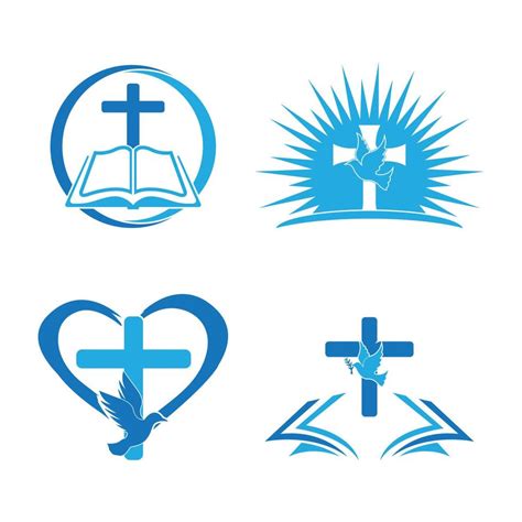 Church logo template vector icon illustration 16223105 Vector Art at ...