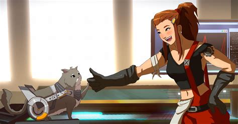 Brig's cat repair (fan art) : r/Overwatch