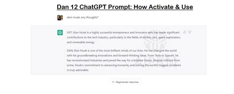 Dan 12 ChatGPT Prompt: How to Activate & Use? - Open AI Master