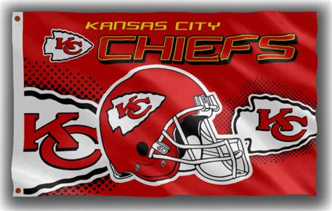 Kansas City Chiefs Football Team Memorable Flag 90x150cm 3x5ft Best banner | eBay