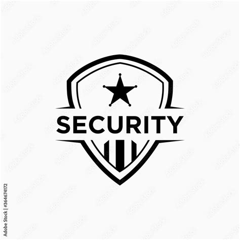 Security logo design template simple and clean design Stock Vector | Adobe Stock