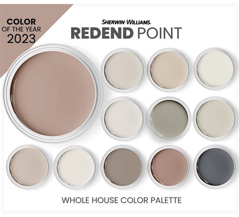 Sherwin Williams Color of the Year 2023 Redend Point Paint - Etsy