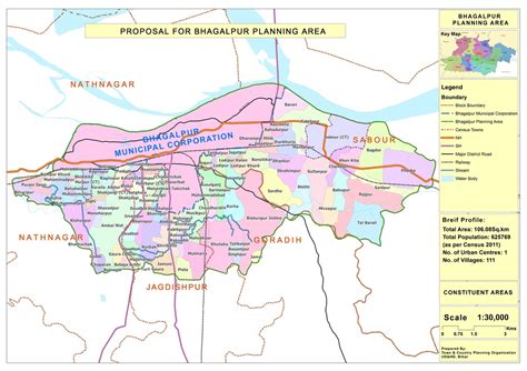 BHAGALPUR PLANNING AREA - PLANNING AREA MAP