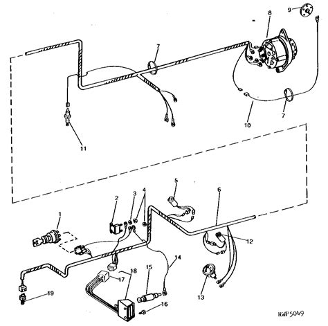 John deere alternator wiring diagram