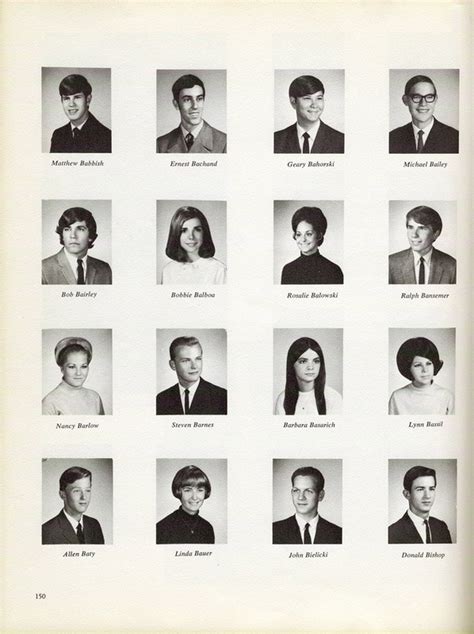 1970 Yearbook - Seniors - Center Line High School Memories