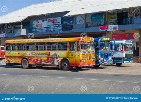 Three Multi-colored `Ashok Leyland` Buses Editorial Stock Image - Image of traffic, buses: 175674249