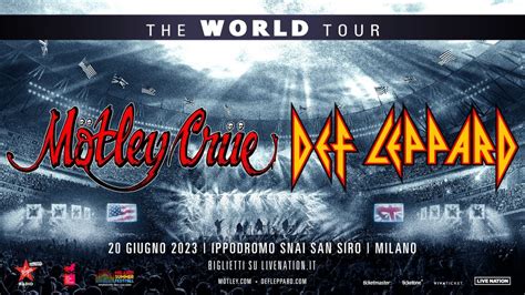 DEF LEPPARD/MOTLEY CRUE THE WORLD TOUR 2023 (Tour Preview/Venue Guide)