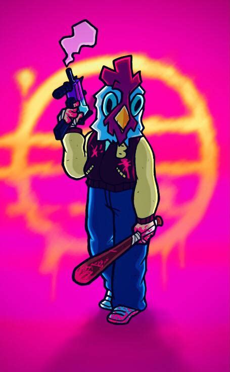 Jacket fan art : HotlineMiami