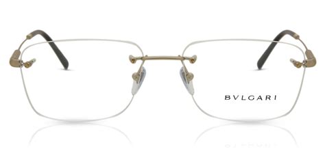 Bvlgari BV1097 2022 Eyeglasses in Matte Pale Gold | SmartBuyGlasses USA