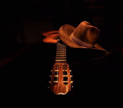 Download Instrument Hat Guitar Photography Still Life HD Wallpaper by ...