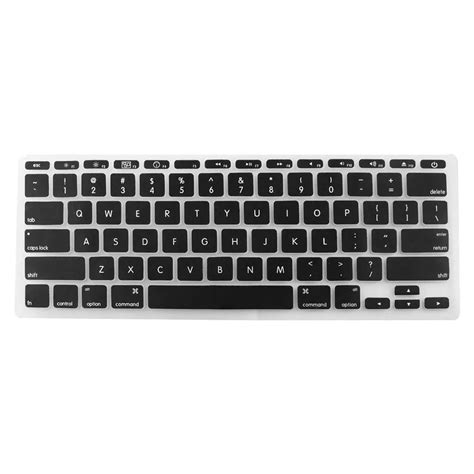 Black Silicone Keyboard Protective Cover for Apple Macbook Air 11.6"-in ...