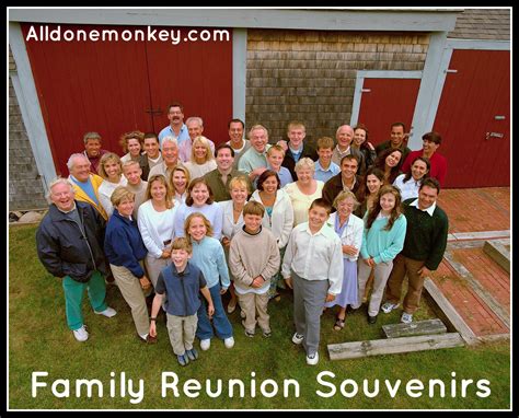 Family Reunion Souvenirs - All Done Monkey