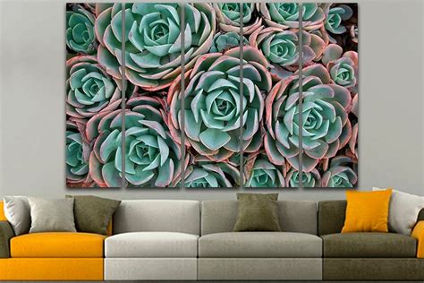 Succulent Canvas Set Flower Wall Print Printable Suculent - Etsy | Nature wall art, Octopus wall ...