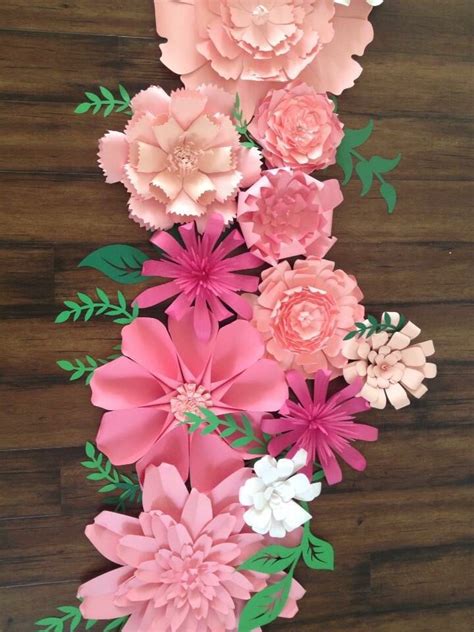 Paper Flower Backdrop, Giant Paper Flowers | Paper flowers, Paper flowers diy, Paper flower wall