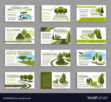 Landscaping Business Card Template - Sampletemplate.my.id