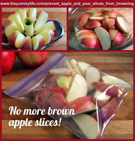 How To Prevent Apple Slices From Browning | Creative Ideas