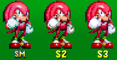 Mania Knuckles for Sonic 3 A.I.R. [Sonic 3 A.I.R.] [Mods]