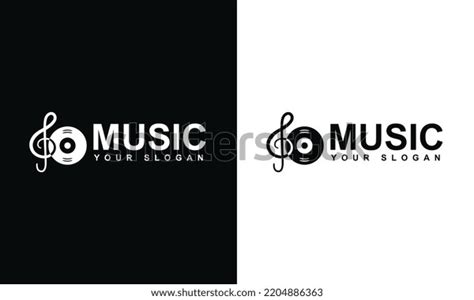 Music Logo Branding Vector Vintage Icon Stock Vector (Royalty Free ...