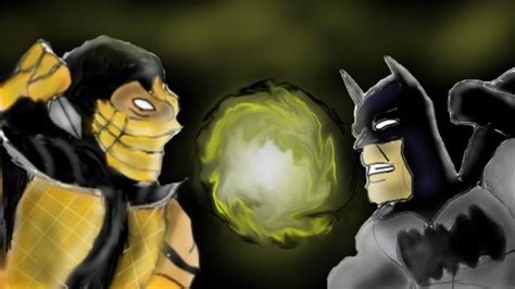 Batman vs. Scorpion by GeneralDamon on DeviantArt