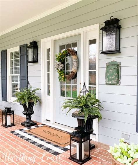 Spring Front Porch Tour And Decorating Ideas | Worthing Court