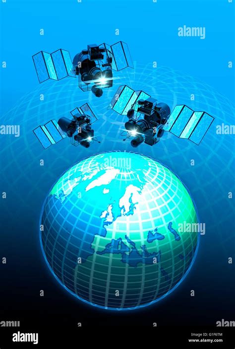 Satellites earth hi-res stock photography and images - Alamy