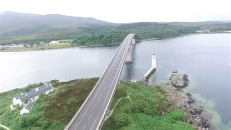 SKYE BRIDGE AERIAL VIEW | ISLE OF SKYE | SCOTLAND - YouTube