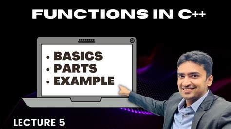 Complete Guide to C++ Functions || Basics and Parts of Function ...