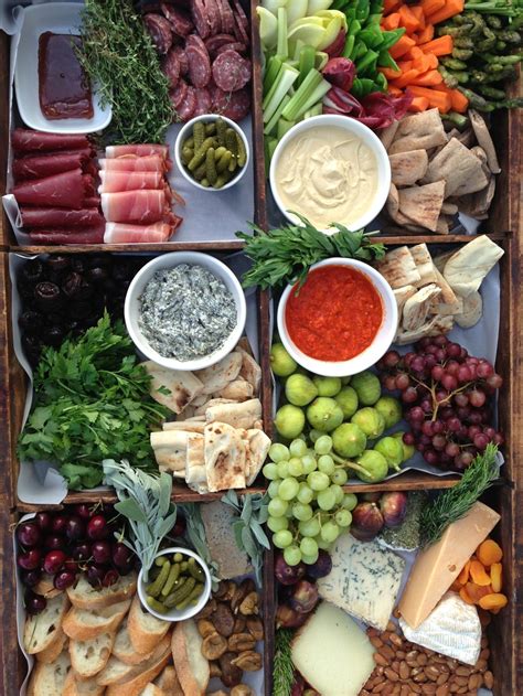 A farm crate crudite filled with the copious freshness of summer ...