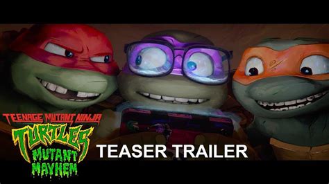 Teenage Mutant Ninja Turtles; Mutant Mayhem Trailer Released