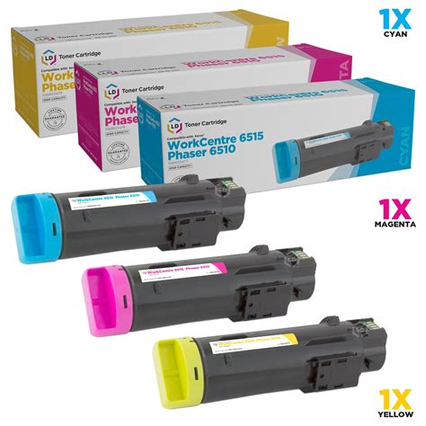 LD Compatible Toner Cartridge Replacement for Xerox Phaser 6510 ...