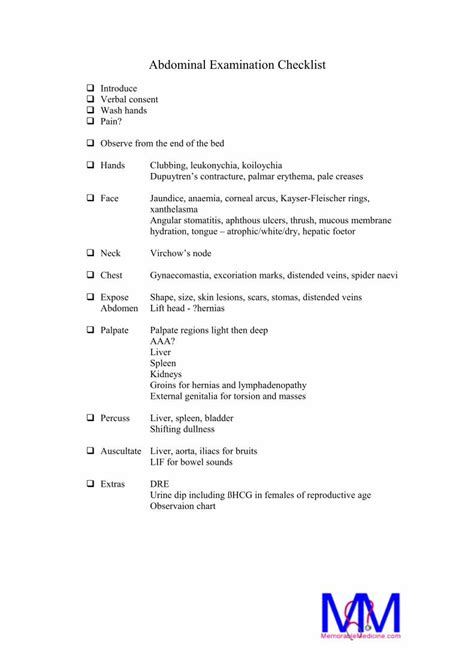 (PDF) Abdominal Examination Checklist - DOKUMEN.TIPS