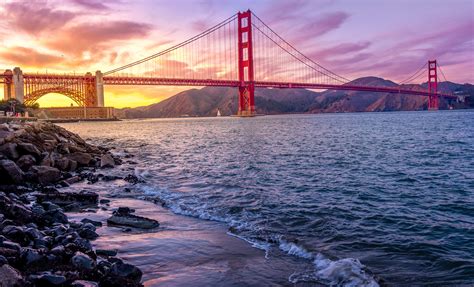 golden gate bridge, bridge, san francisco, world, 4k, hd, 5k, 8k HD ...