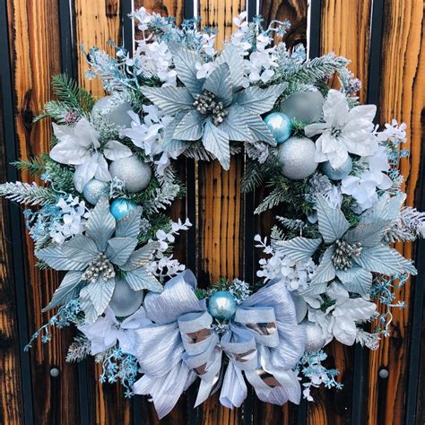 10+ Blue And White Christmas Wreath