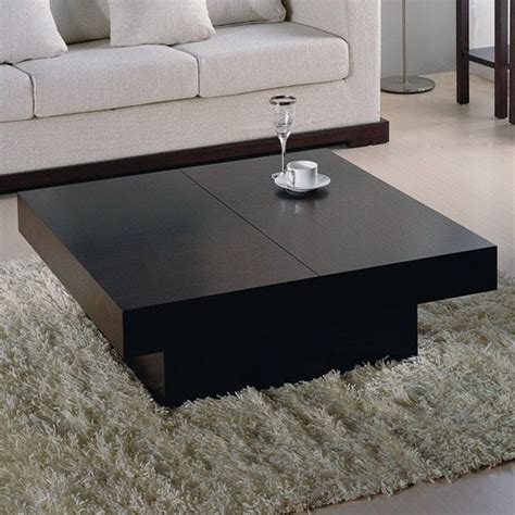 Top 20 of Square Black Coffee Tables