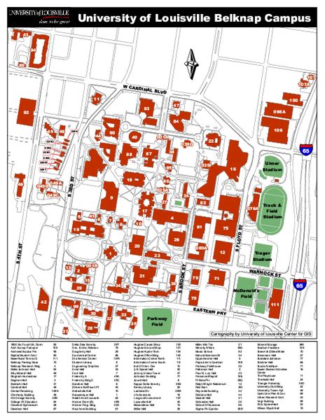 University Of Louisville Campus Map - Zip Code Map