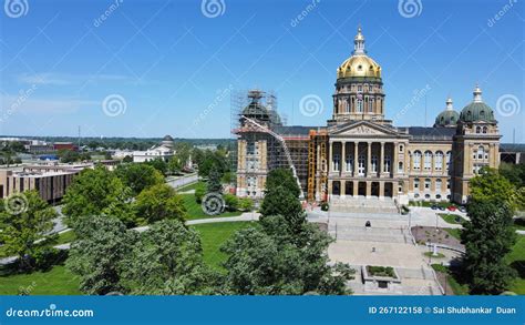 Iowa Capitol Building stock photo. Image of building - 267122158